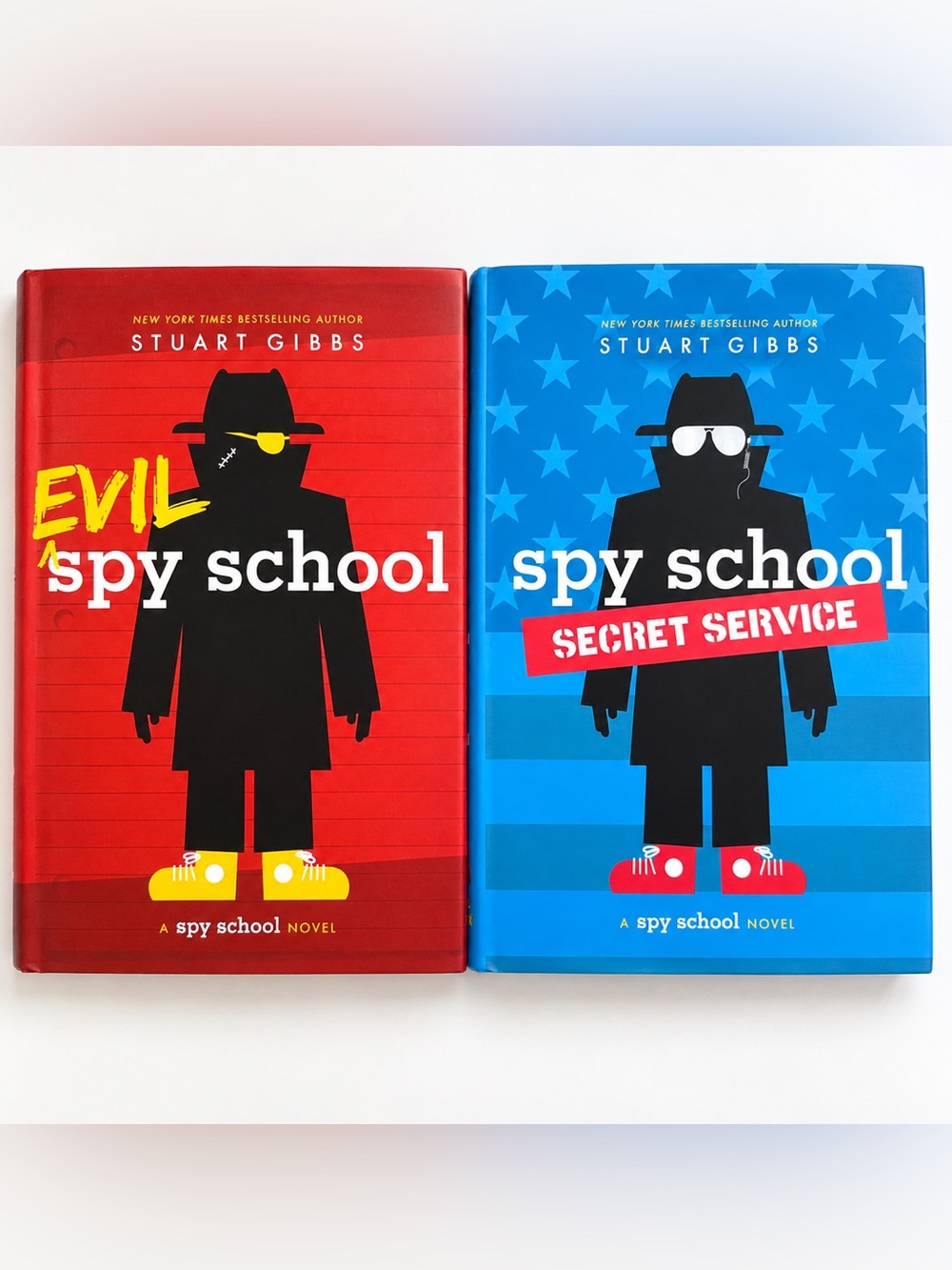 Spy School Hardcover Lot – Evil Spy School & Spy School Secret Service – Stuart